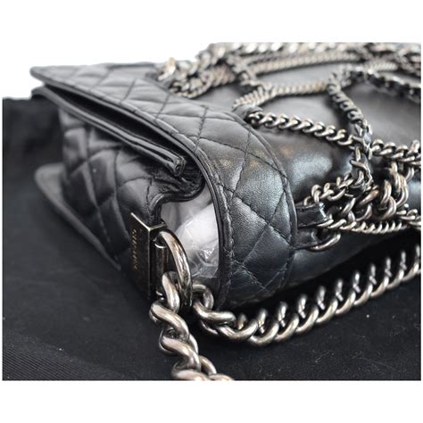 chanel enchained boy bag